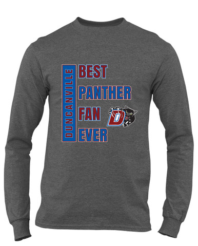 Duncanville Panthers Best Panther Fan Men's LS T-Shirt