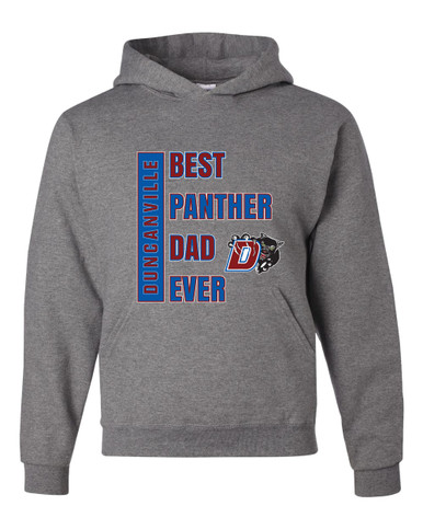 Duncanville Panthers Best Panther Dad Men's Premium Hoodie
