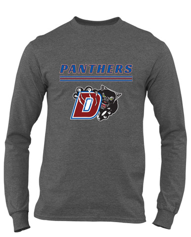 Duncanville Panthers Mascot #8 Men's LS T-Shirt