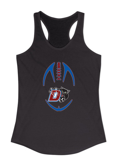 Duncanville Panthers Football #4 Women's Tank Top