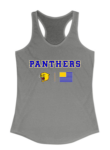 Pflugerville Panthers Team Colors Flag Women's Tank Top