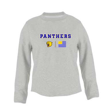 Pflugerville Panthers Team Colors Flag Women's Sweatshirt