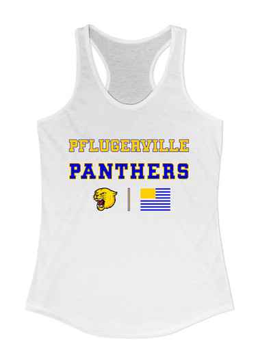 Pflugerville Panthers Spirit Flag Women's Tank Top