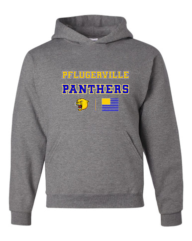 Pflugerville Panthers Spirit Flag Men's Premium Hoodie