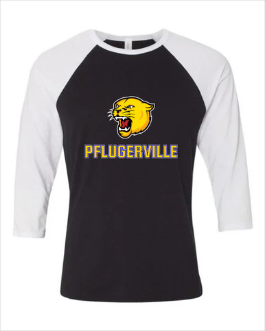 Pflugerville Panthers Mascot #2 Women's Baseball T-Shirt