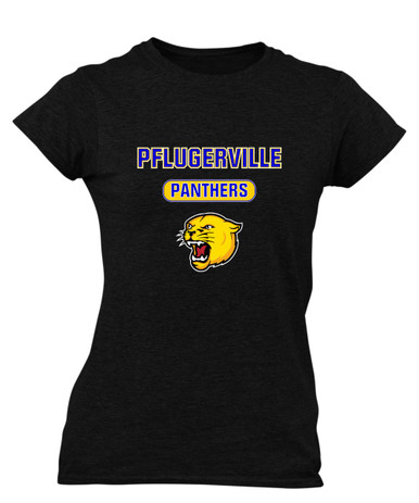 Pflugerville Panthers Mascot #3 Women's SS T-Shirt