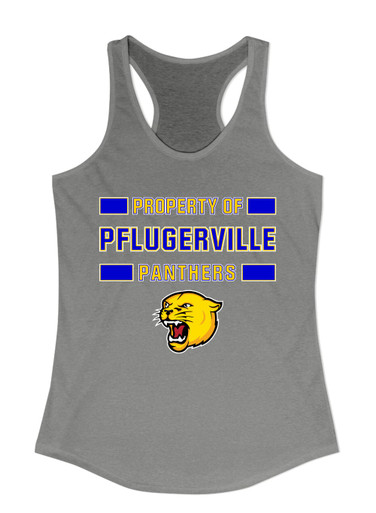 Pflugerville Panthers Property Of Women's Tank Top