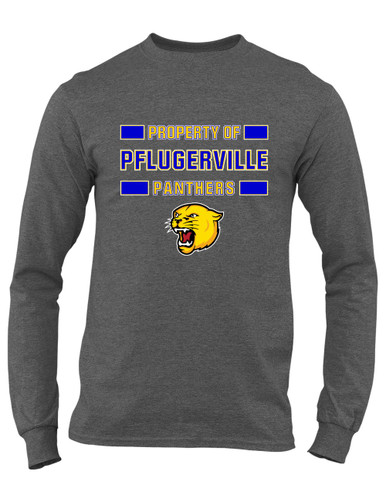 Pflugerville Panthers Property Of Men's Premium LS T-Shirt