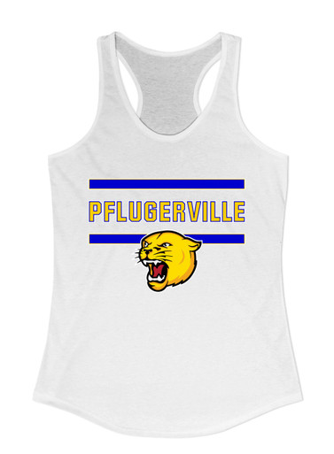 Pflugerville Panthers Mascot #4 Women's Tank Top