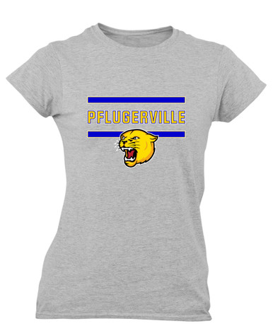 Pflugerville Panthers Mascot #4 Women's Premium SS T-Shirt