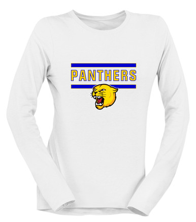 Pflugerville Panthers Mascot #5 Women's LS T-Shirt