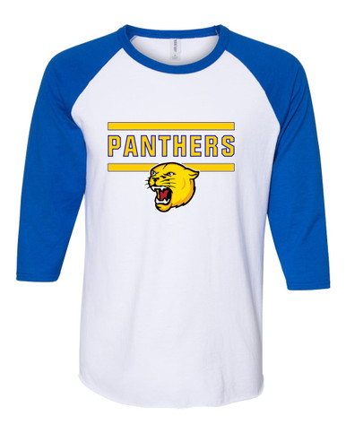 Pflugerville Panthers Mascot #5 Women's Baseball T-Shirt