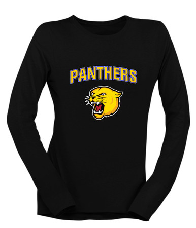 Pflugerville Panthers Mascot #6 Women's Premium LS T-Shirt