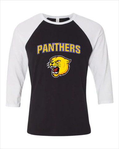 Pflugerville Panthers Mascot #6 Women's Baseball T-Shirt