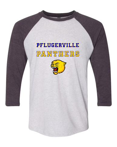 Pflugerville Panthers Spirit Women's Baseball T-Shirt