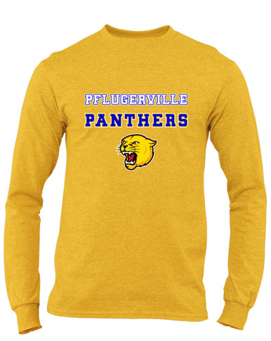 Pflugerville Panthers Spirit Men's LS T-Shirt