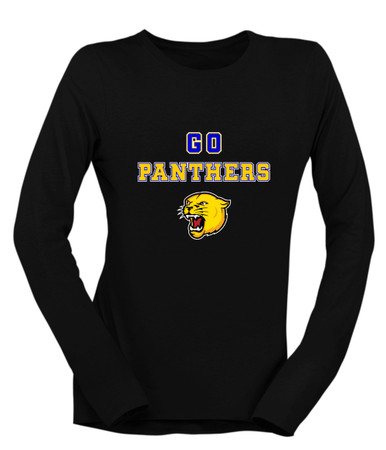 Pflugerville Panthers Go Team Women's LS T-Shirt