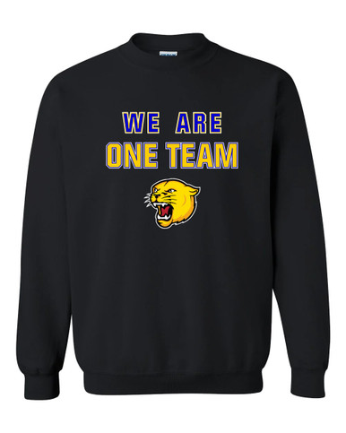 Pflugerville Panthers We Are One Team Men's Sweatshirt
