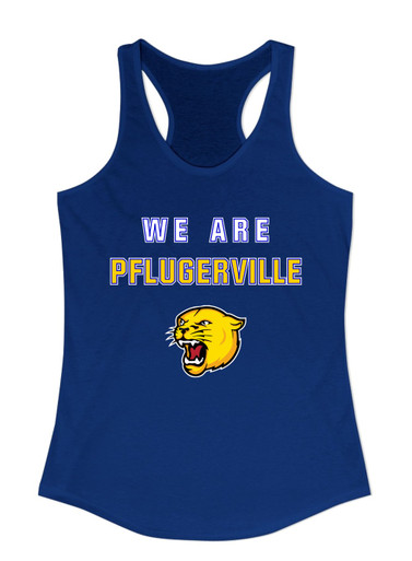 Pflugerville Panthers We Are Women's Tank Top