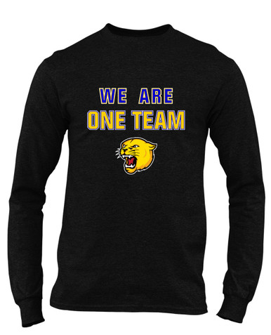 Pflugerville Panthers We Are One Team Men's LS T-Shirt