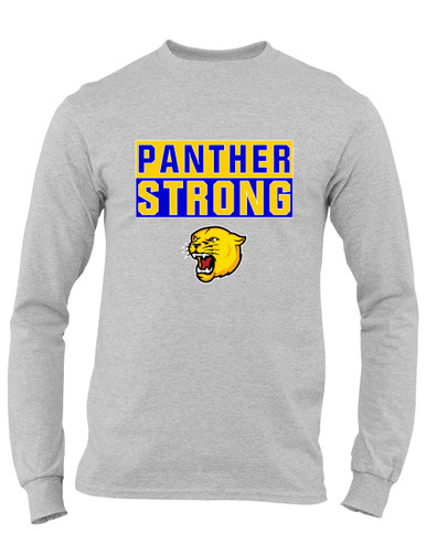 Pflugerville Panthers Strong #1 Men's LS T-Shirt