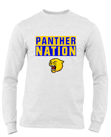 Pflugerville Panthers Nation #1 Men's LS T-Shirt
