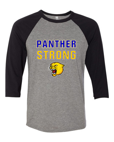 Pflugerville Panthers Strong #2 Women's Baseball T-Shirt