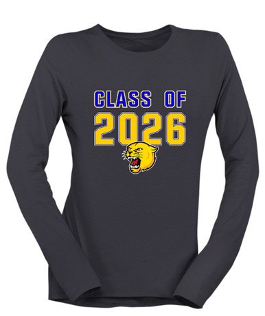 Pflugerville Panthers Class of 2026 Women's LS T-Shirt