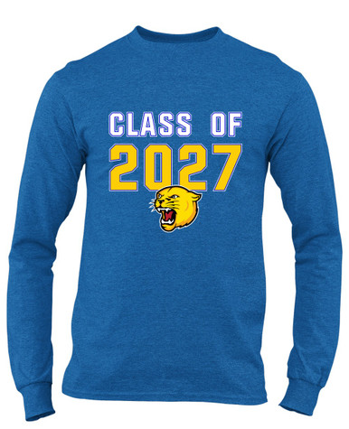 Pflugerville Panthers Class of 2027 Men's Premium LS T-Shirt