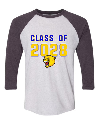 Pflugerville Panthers Class of 2028 Women's Baseball T-Shirt