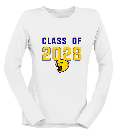 Pflugerville Panthers Class of 2028 Women's LS T-Shirt