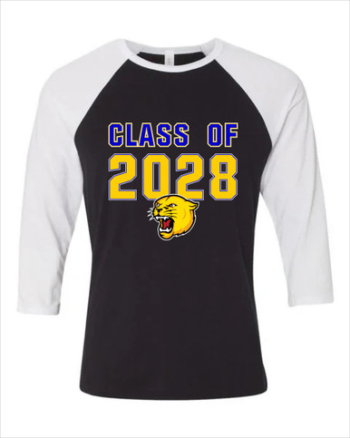 Pflugerville Panthers Class of 2028 Men's Baseball T-Shirt