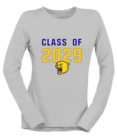 Pflugerville Panthers Class of 2029 Women's Premium LS T-Shirt