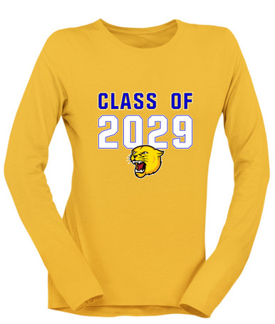 Pflugerville Panthers Class of 2029 Women's LS T-Shirt