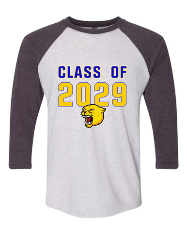 Pflugerville Panthers Class of 2029 Men's Baseball T-Shirt