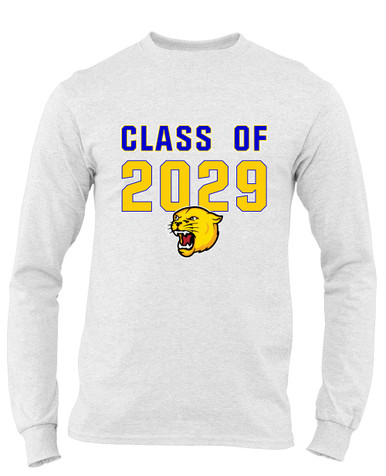Pflugerville Panthers Class of 2029 Men's LS T-Shirt