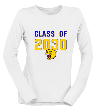 Pflugerville Panthers Class of 2030 Women's Premium LS T-Shirt