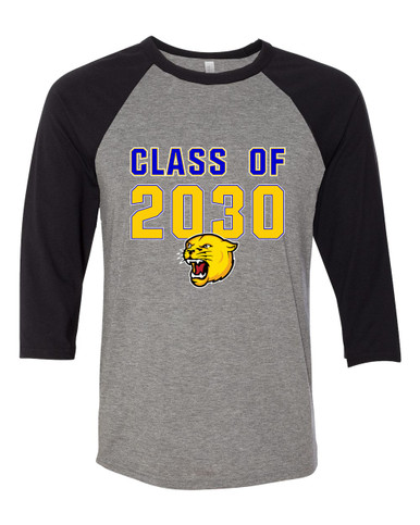Pflugerville Panthers Class of 2030 Men's Baseball T-Shirt