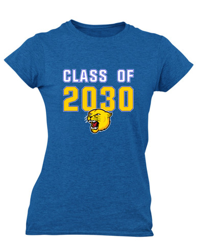 Pflugerville Panthers Class of 2030 Women's Premium SS T-Shirt