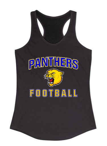 Pflugerville Panthers Football #1 Women's Tank Top