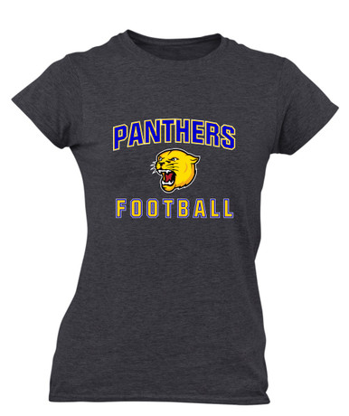 Pflugerville Panthers Football #1 Women's SS T-Shirt