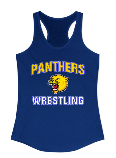 Pflugerville Panthers Wrestling Women's Tank Top