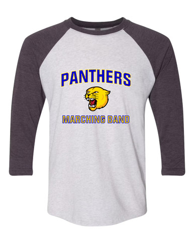 Pflugerville Panthers Marching Band Women's Baseball T-Shirt