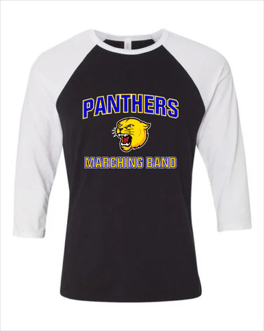 Pflugerville Panthers Marching Band Men's Baseball T-Shirt