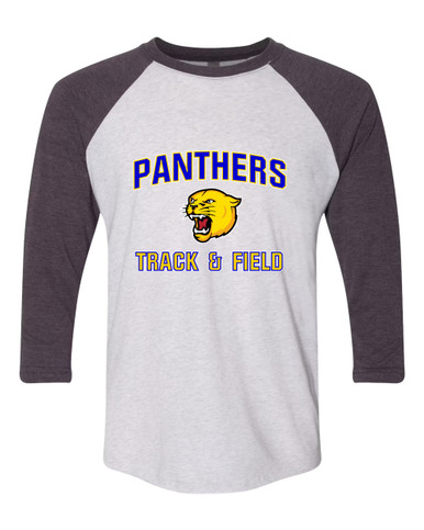 Pflugerville Panthers Track & Field Men's Baseball T-Shirt