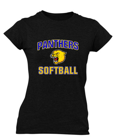 Pflugerville Panthers Softball #1 Women's SS T-Shirt