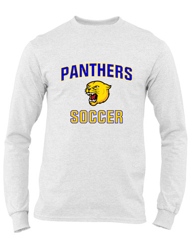 Pflugerville Panthers Soccer #1 Men's LS T-Shirt