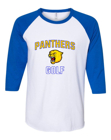 Pflugerville Panthers Golf Women's Baseball T-Shirt