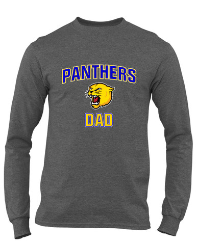 Pflugerville Panthers Dad Men's LS T-Shirt