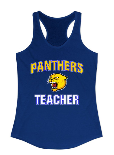 Pflugerville Panthers Teacher Women's Tank Top